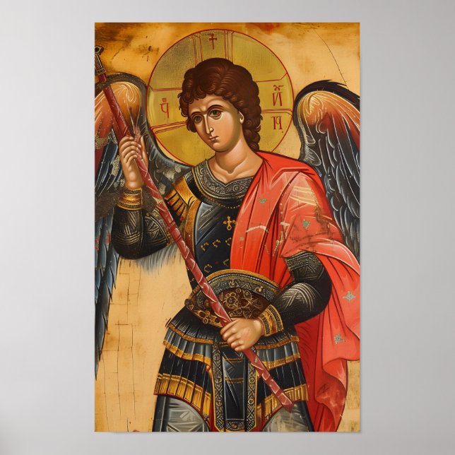Poster Ícone Archangel Michael (Frente)