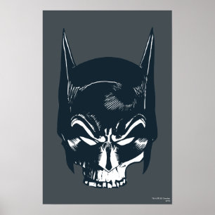Poster Ícone Batman Cowl/Skull