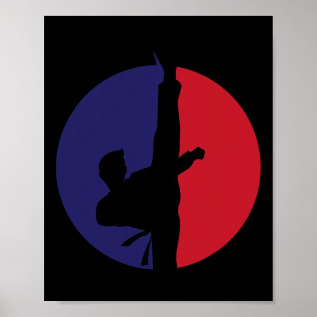Poster Ícone de Karate (Frente)