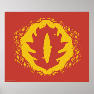 Póster Ícone de Olho de Saurão