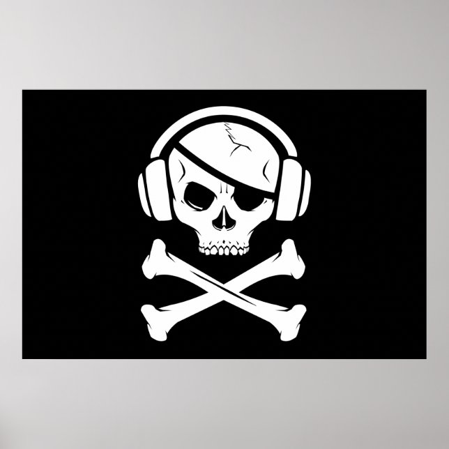 Poster ícone do Music Pirate Anti-Ríaa (Frente)