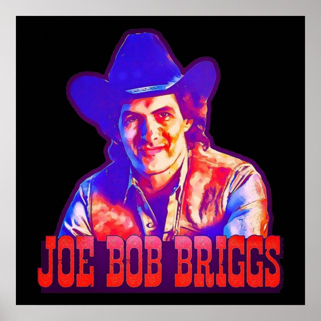 Poster ícone Joe Bob Briggs Horror (Frente)