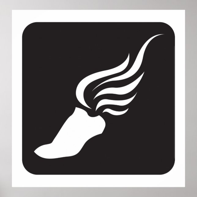 Poster Ícone Rastrear e Campo (Frente)