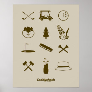 Poster Ícones de Caddyshack