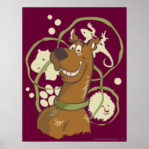 Póster Ícones do safari de Scooby-Doo