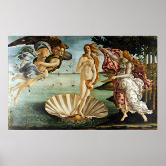 Poster Iconic Sandro Botticelli O Nascimento de Vênus