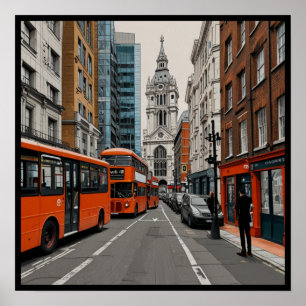 Poster Icônica Londres