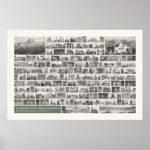 Poster Iconografia - Cenas de Arquitetura