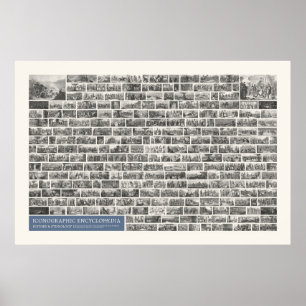 Poster Iconografia - Cenas de História e Etnologia