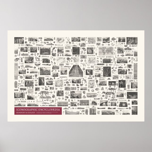 Poster Iconografia - Geognosia & Geologia (Frente)