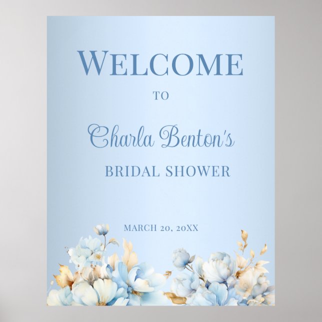 Poster Icy Blue Romance Welcome (Frente)