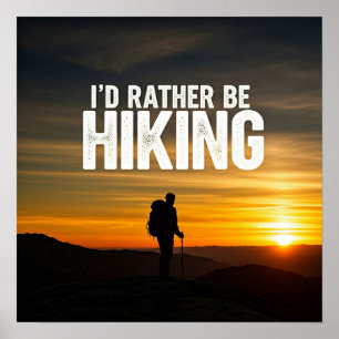 Poster Id Preferencialmente Be Hiking