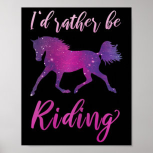 Poster Id Preferencialmente Estará Andando Cavalo Lover C