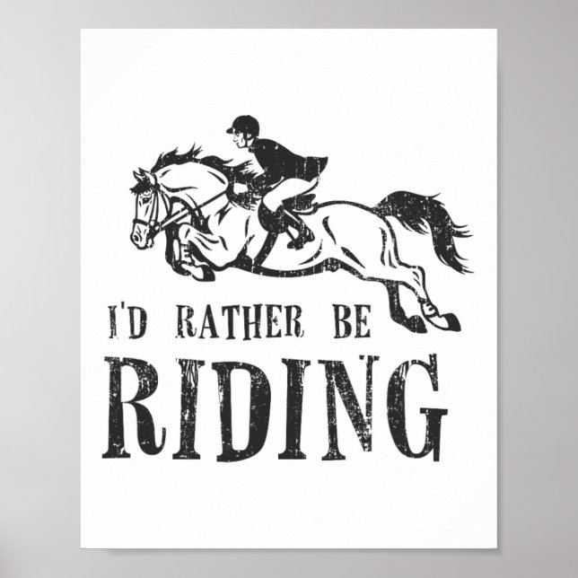 Poster Id Preferencialmentes Estavam Andando Cavalos Eque (Frente)