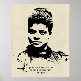 Poster Ida B Wells Light of Truth Cote