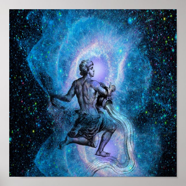 Póster Idade de Aquário (Frente)