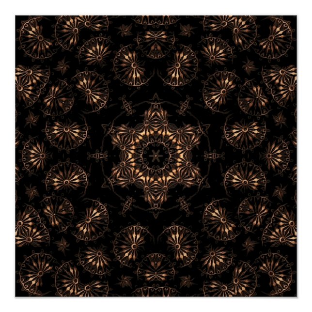 Póster Idade do Bronze Mandala (Frente)