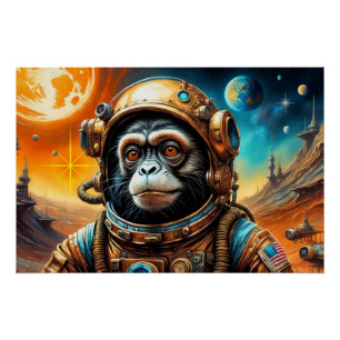 PÓSTER IDADE DO MACACO DE AÇO-TAMARINA 2