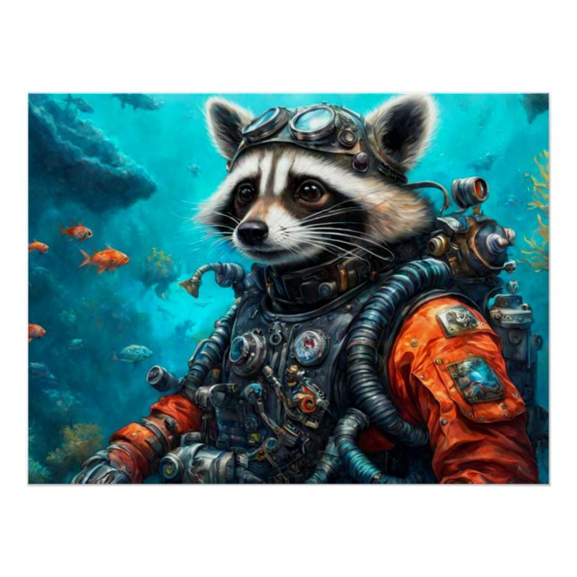 PÓSTER IDADE DO RACCO DE AÇO 3 (Frente)