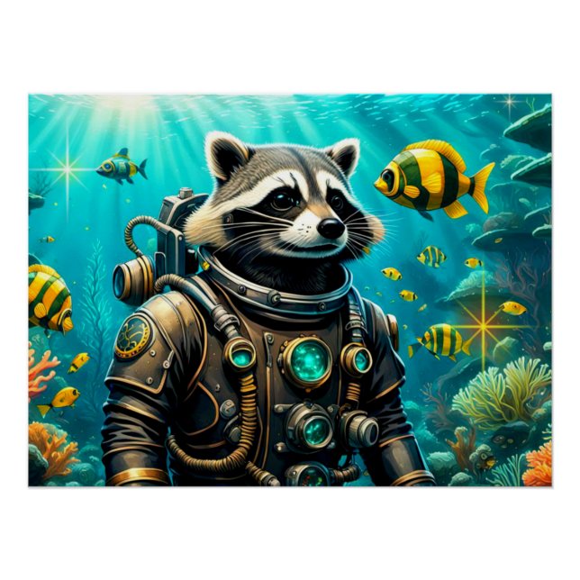 PÓSTER IDADE DO RACCO DE AÇO 5 (Frente)