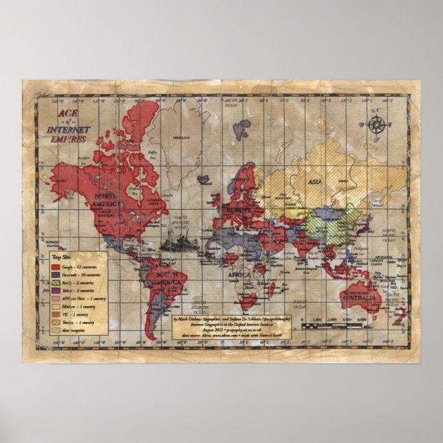 Póster Idade dos Impérios da Internet (Frente)