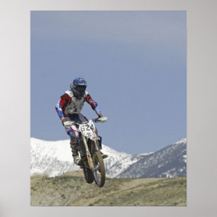 Poster Idaho, Corrida de Motocross, Corrida de Motociclet