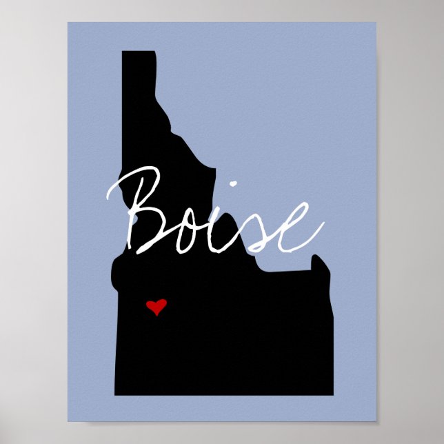 Poster Idaho Town (Frente)