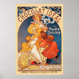 Poster Ideal do chocolate