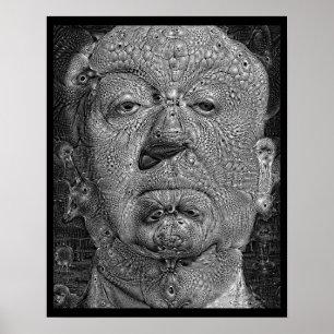 Poster ideal profundo do realizador de cinema