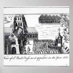 Póster Ideia da cruz de St Paul
