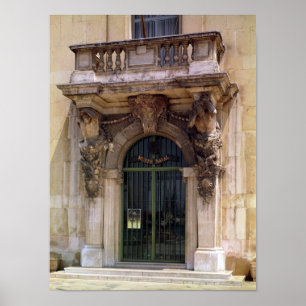 Póster Ideia da entrada do museu