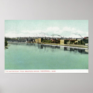 Poster Ideia da ponte de Bradford do beira-rio