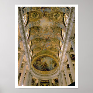 Póster Ideia de Galeria do rei e do teto vaulted dep