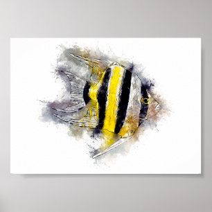 Poster Ideia de presente de AngelFish Perfeito