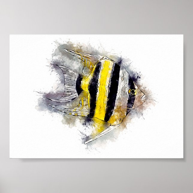 Poster Ideia de presente de AngelFish Perfeito (Frente)