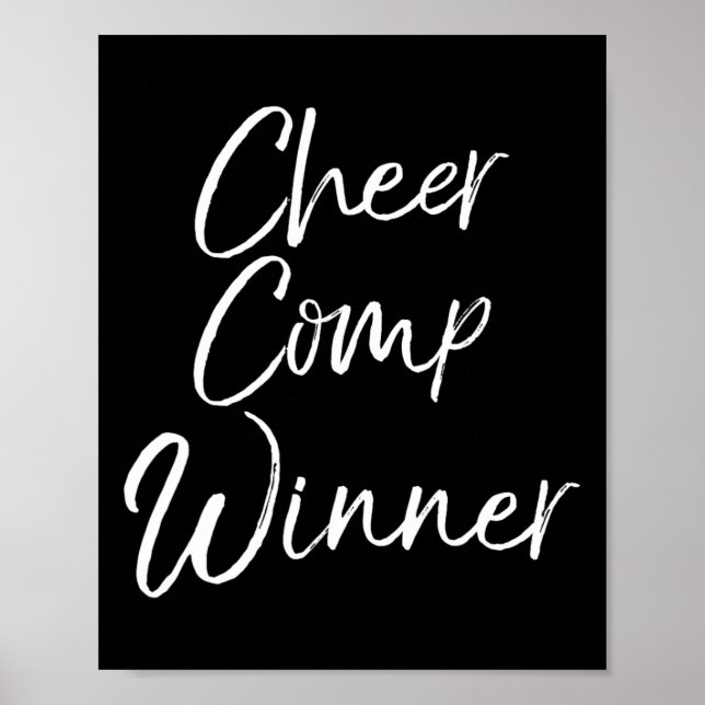 Poster Ideia de Presente para Equipe de Competição de Che (Frente)