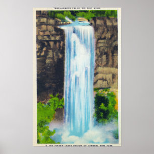 Poster Ideia de quedas de Taughannock
