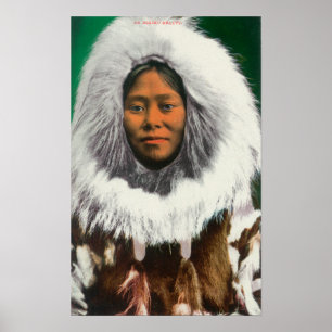 Póster Ideia de uma beleza Eskimo