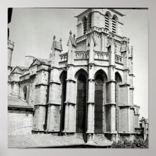 Póster Ideia do extremo Oriental da igreja, construído