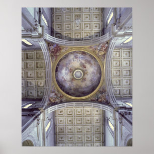 Poster Ideia do interior da cúpula, construído em 1425 