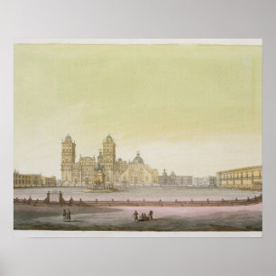 Poster Ideia do quadrado principal em Cidade do México