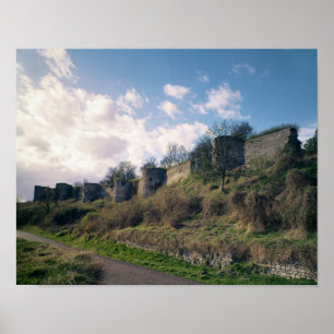 Poster Ideia dos fortifications, 1226-42