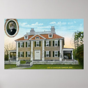 Póster Ideia exterior da casa de Longfellow # 2