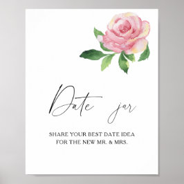 Poster Ideias de noite de encontro com Rosa - Jogo de cas