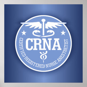 Póster Ideias de presentes do Caduceus CRNA