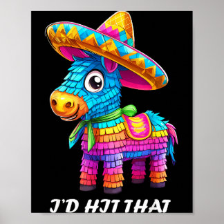 Poster Ideias engraçadas do Cinco de maio acerte aquela p