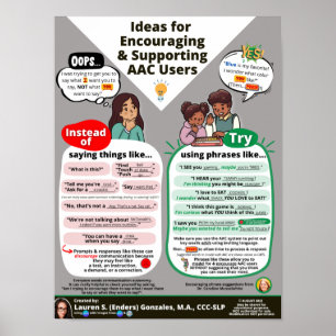 Poster Ideias para incentivar e dar suporte aos usuários 