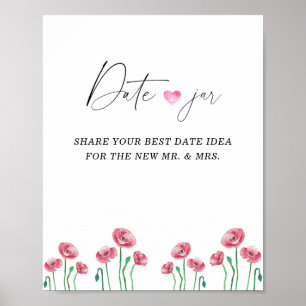 Poster Ideias para noite de encontro na primavera. Jogo d