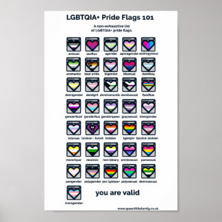Poster Identificador de Sinalizadores de Orgulho LGBT