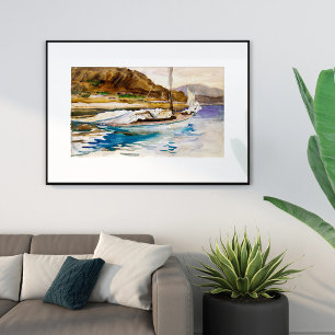 Poster Idle Sails (1913) por John Singer Sargent